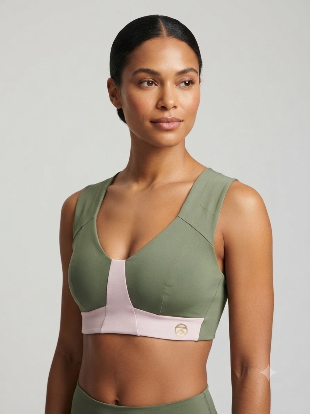 Kinflyte Green Freedom Wire Free Ultra Support Posture Bra Comfort